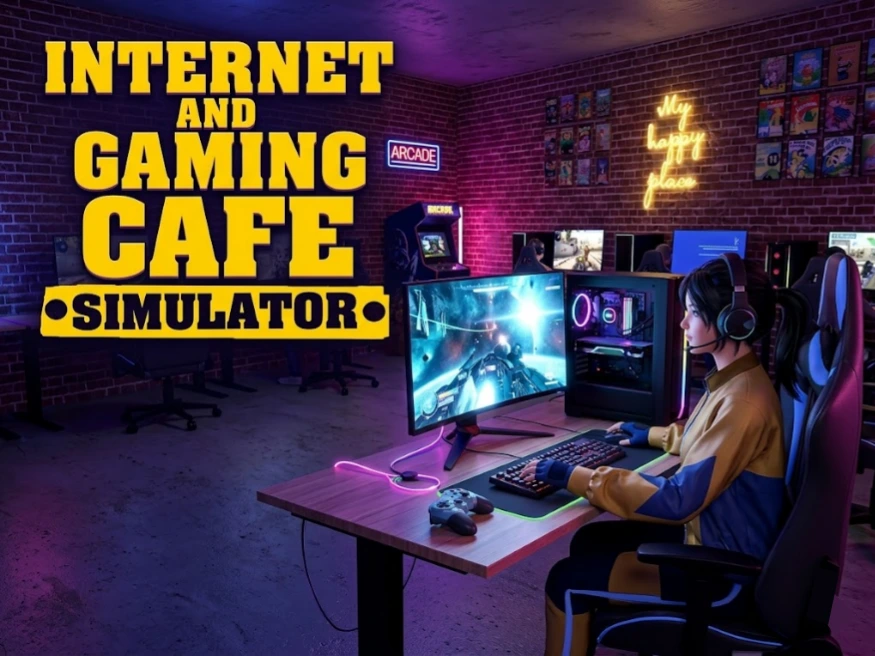 Internet and Gaming Cafe Simulator cover art