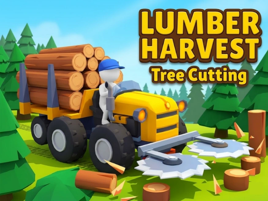 Lumber Harvest Tree Cutting cover art